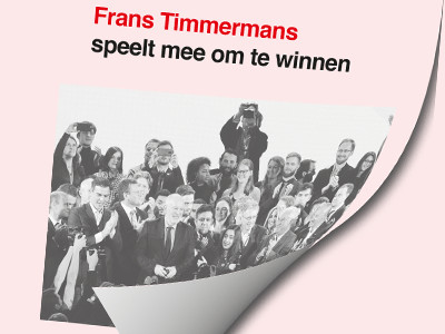 Frans Timmermans speelt mee om te winnen